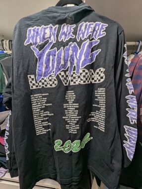 When We Were Young Las Vegas 2024 Long Sleeve Tee - Black/Purple